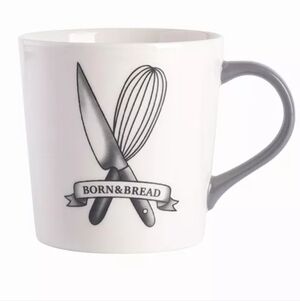 Babish Born and Bread Latte Tattoo Mug, 17oz